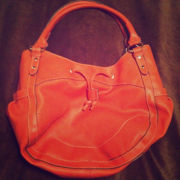 Rust orange bag