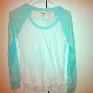 PINK Victoria Secret baseball tee