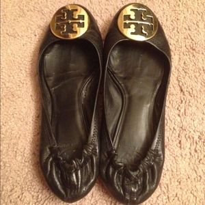 Tory Burch Classic Reva Ballerina Shoes