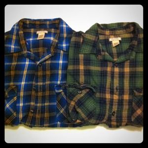 Reserved Men's Arizona flannel bundle
