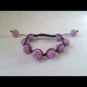 Lavender Shamballa Bracelet