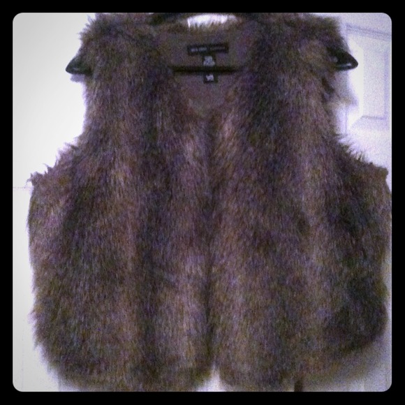 NY@Co Faux Fur Vest