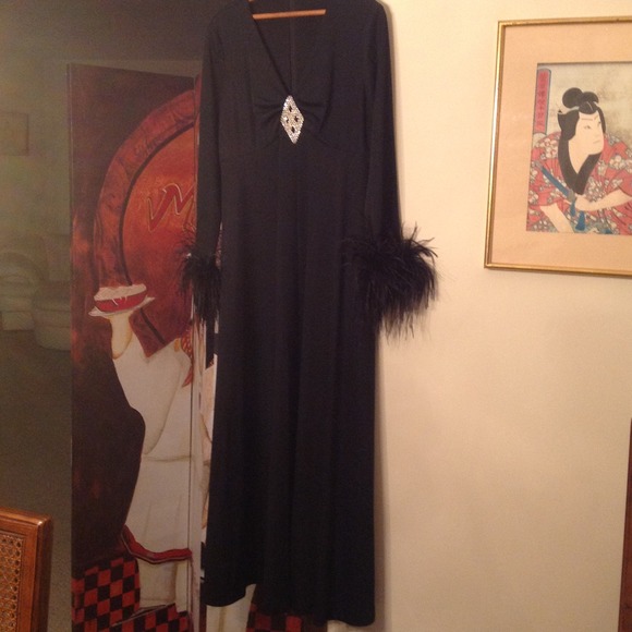 Stunning black gown