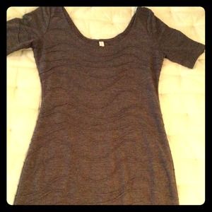 Charcoal Stretch Dress