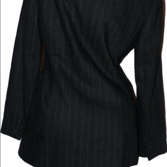 🛑 SOLD Alberta Ferretti pinstriped blazer jacket 4 - Picture 4 of 4