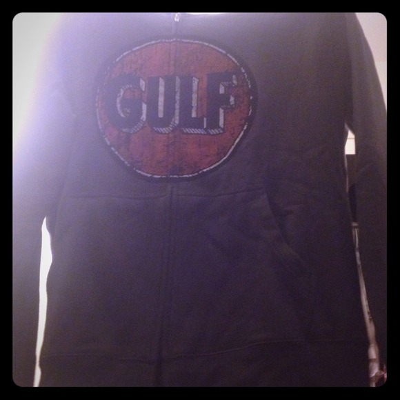 Men's Zip up, graphic hoodie.