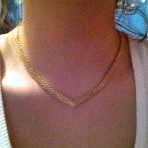 Gold Chain Necklace.