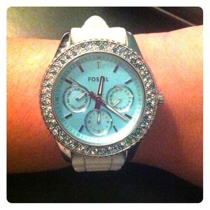 Teal Fossil Watch!