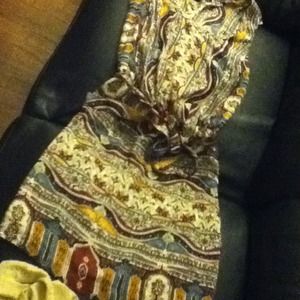 Lucky Brand 100% silk dress, almost new condition