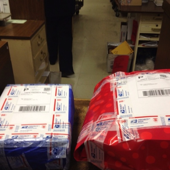 Packages on their way:)