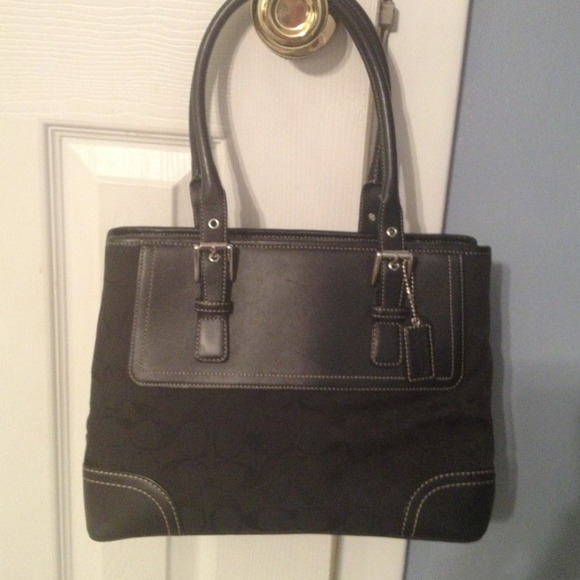 Sold REDUCED Authentic Black coach purse