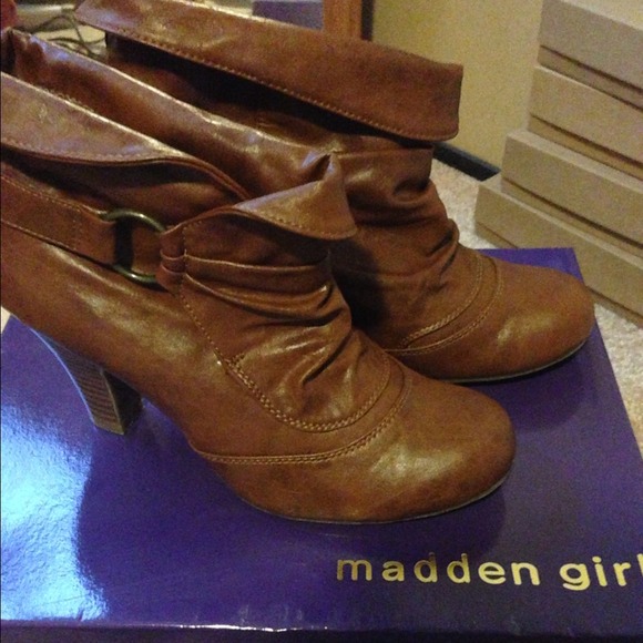 Reserved! Madden Girl Rouched Booties