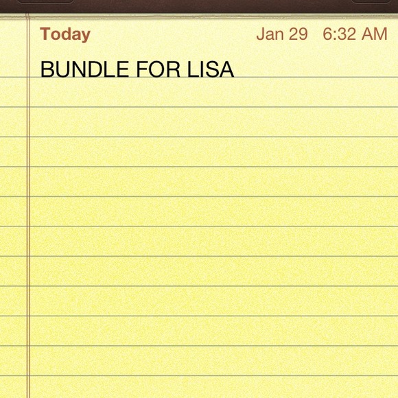 Bundle for Lisa