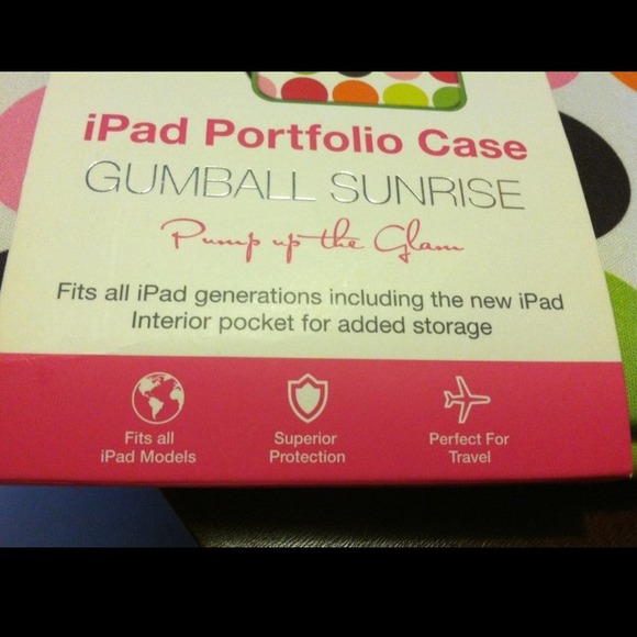 New iPad portfolio in gumball sunrise. - Picture 4 of 4