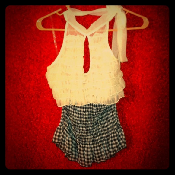 Price reduced !! Fitted halter top