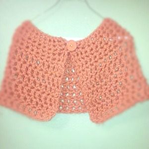 Hand crocheted shawl