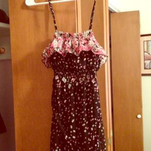 Beautiful flower summer dress