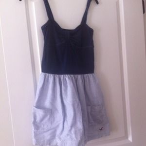 🎈Reduced!!🎈Hollister seersucker dress