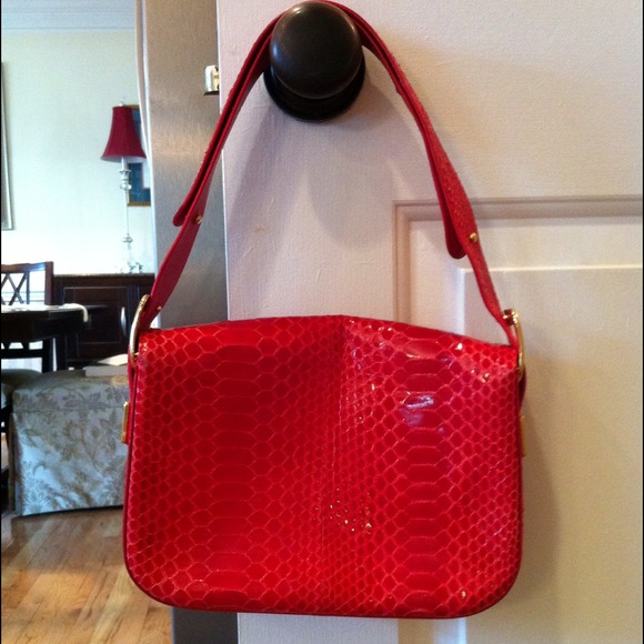 Michael Kors python handbag - Picture 3 of 4