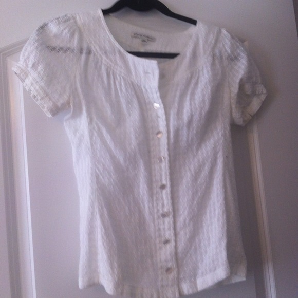 🎈Reduced!🎈White Banana Republic button down