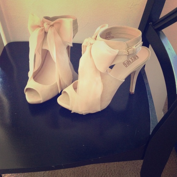Mix No 6 Shoes - Mix N06 Heels with big bow