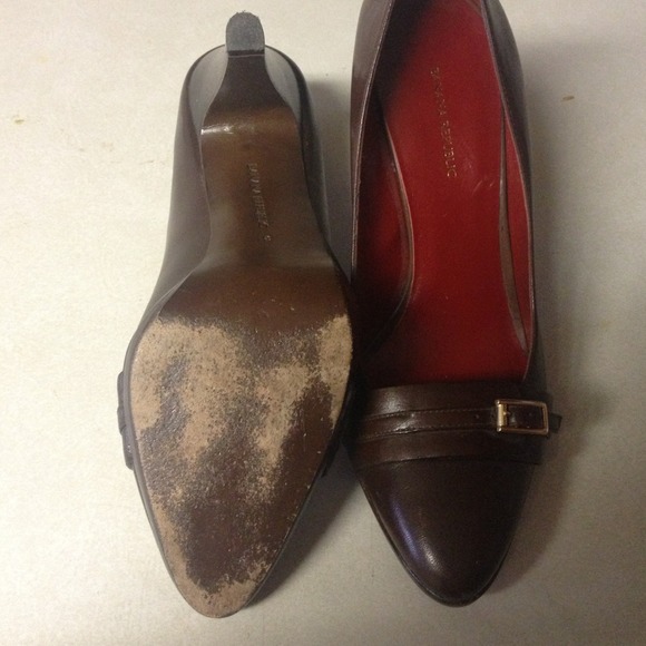 *SOLD*- bundled! Banana republic brown heels - Picture 3 of 3