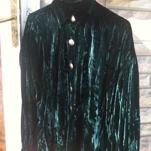 Double D Ranchware velvet shirt