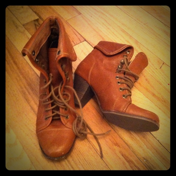 Jeffrey Campbell booties, brown