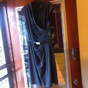 Ralph Lauren Haddon Hall charcoal Dress