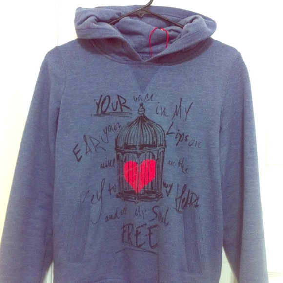 Cute long sleeves hoodie