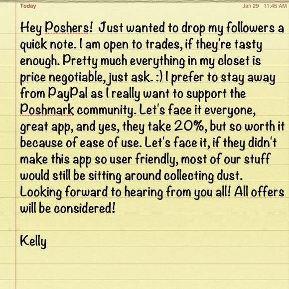 Update for my followers. :)
