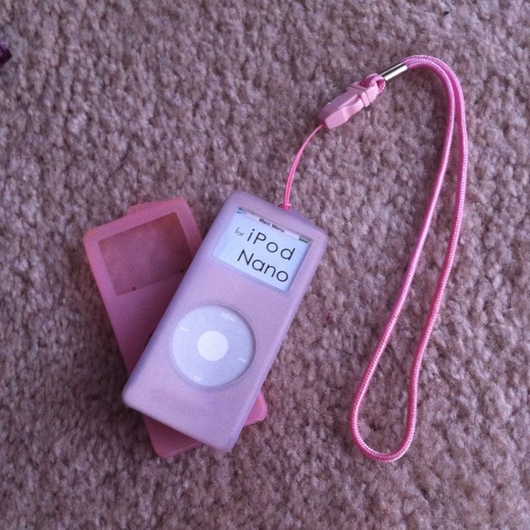 Ipod nano pink cover