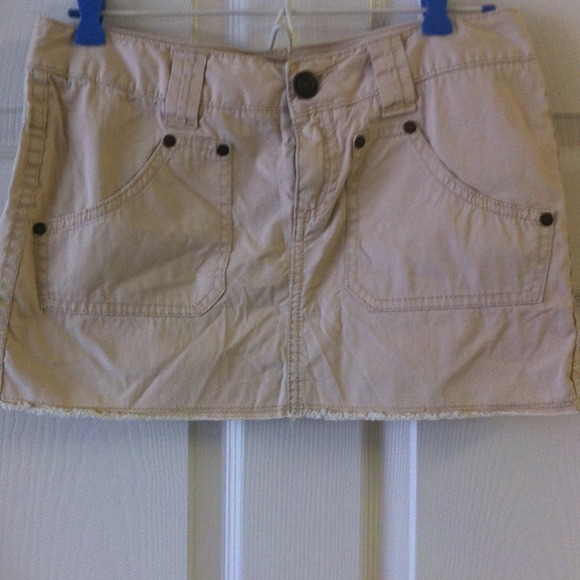 Khaki Express skirt