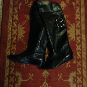 Jessica Simpson tall leather boots. REDUCED !!!!