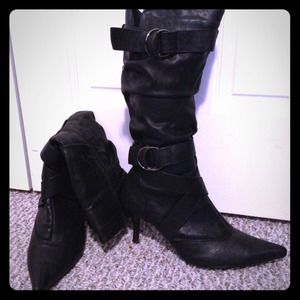 RESERVED @ehop Black boots