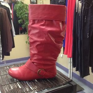 Super fun red boots