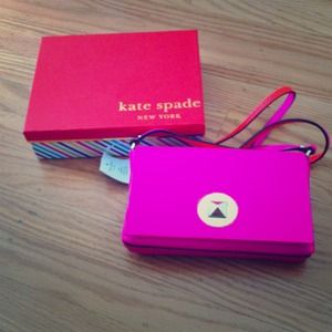 NWT Fuscia Kate Spade purse On Hold