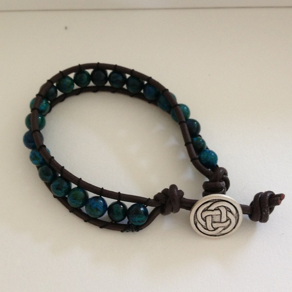 single wrap leather bracelet