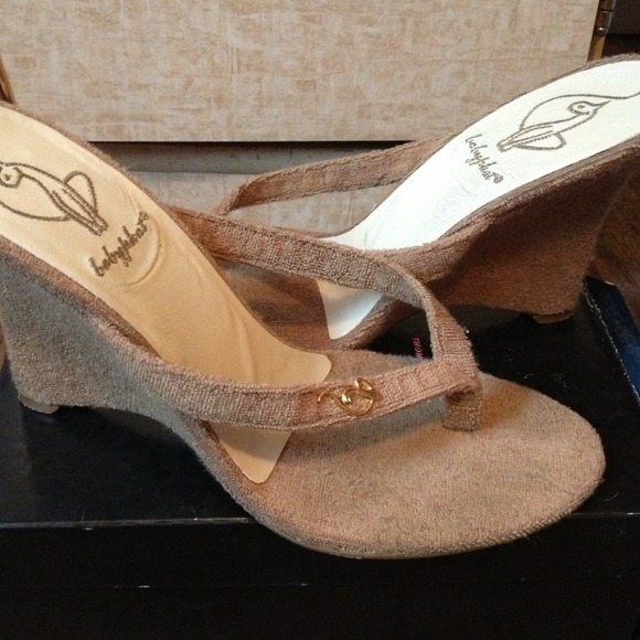 Baby Phat Terry Wedge Thong!