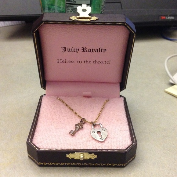 Juicy Couture Jewelry - Sold-Juicy couture key and lock
