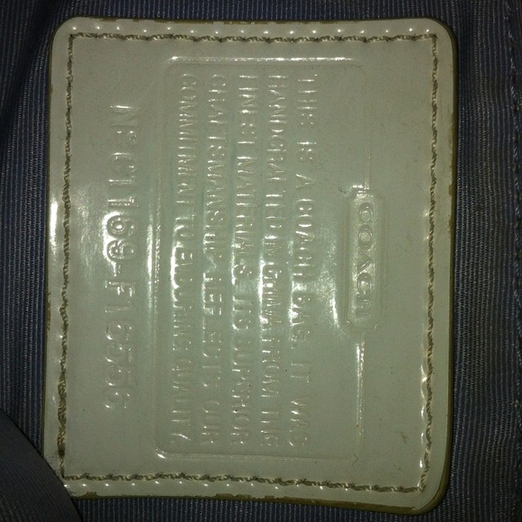 Authentic Coach backpack - Picture 4 of 4