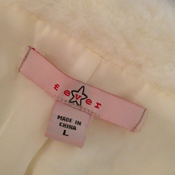 SOLD AS BUNDLE 3... faux fur cropped jacket coat L - Picture 4 of 4