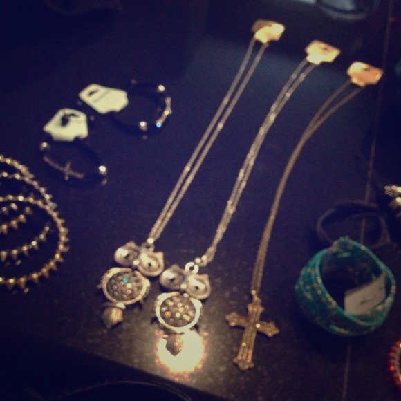 Evil eye owl necklace!!