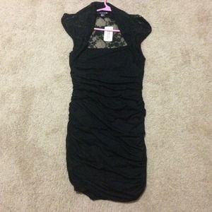 Bundle. Black lace dress &black dress w/ sequins
