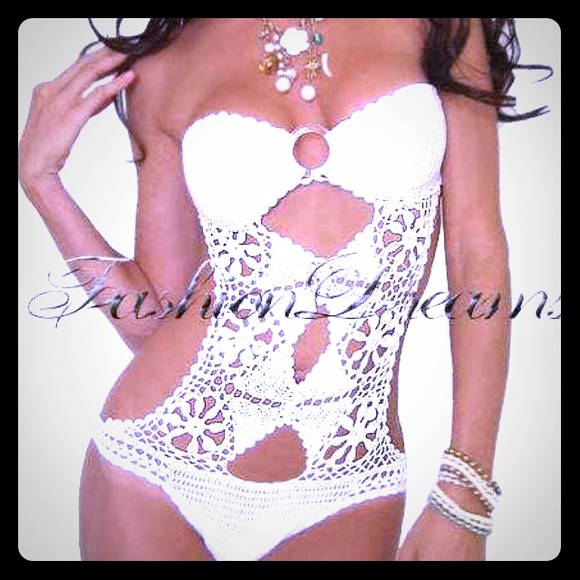 Brand new crocheted monokini