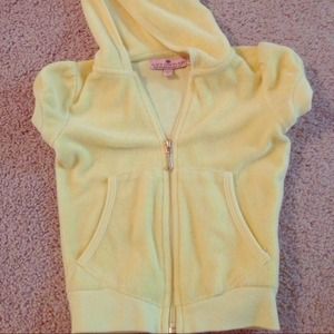 Juicy couture toddler short sleeve jacket sz 2t