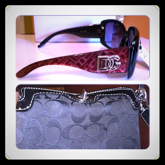 D&G sunglasses and a wristlet bundle.