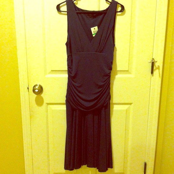 📌Bundled📌BCBG smoky navy dress