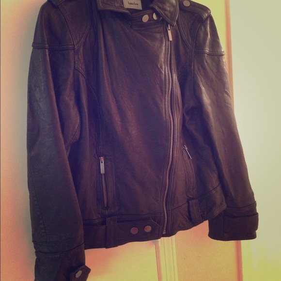 New men Marcus women's leather jacket