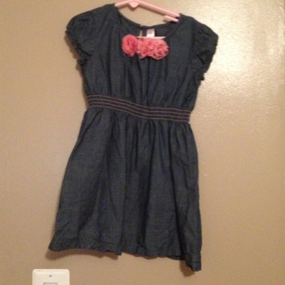 Denim toddler dress!